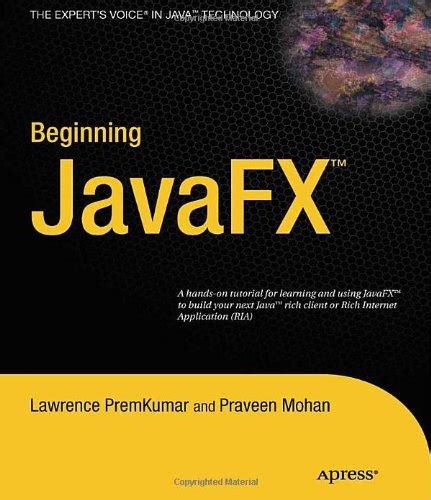 Beginning JavaFX Platform PDF